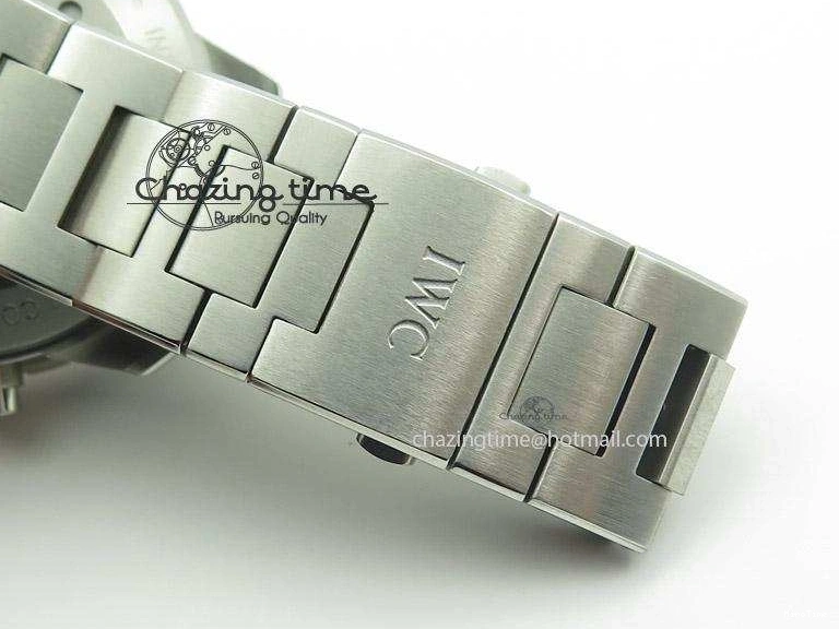 MIROTIME 0314 Classic Aquatimer Chrono IW376803 V6F 1:1 Best Edition Black Dial On SS Bracelet A 7361